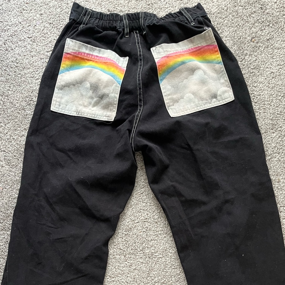 Rainbow airbrush BBP work pants
